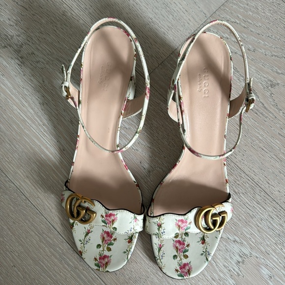 Gucci Marmont Block Heel Sandal - Picture 2 of 5